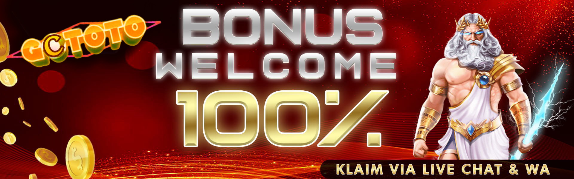 Spesial bonus new member 100%